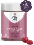 Jelly Pills® Gummies with Biotin 5000 Mcg, Folic Acid and 7 Vitamins - No Added 