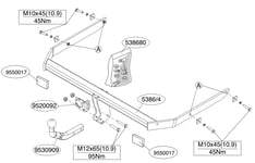 Tilhengerfeste BRINK 538600 Ford Focus, C-Max