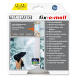 Fix-o-moll isolerende vindusfolie klar 1,7x1,5m