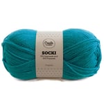 Socki Garn Ensfarget Ullmiks 100 g Adlibris