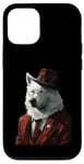 iPhone 12/12 Pro Samoyed Dog Suit Case