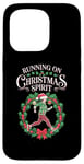 iPhone 15 Pro Running On Christmas Spirit Runners Case