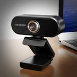 Desktop Webcam HD 1080P Web Camera With Mic Wide Angle Lens USB Computer Part