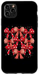 Coque pour iPhone 11 Pro Max Valentines Day Coquette Bow Cute Heart Ribbon Love Retro