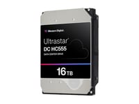 WD Ultrastar DC HC555 - Disque dur - Centre de données - 16 To - interne - 3.5" - SAS 12Gb/s - 7200 tours/min - mémoire tampon : 512 Mo