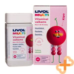 LIVOL MULTI Multivitamin for Kids Children Immunity System 60 Chewable Tablets