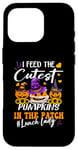 iPhone 16 Pro I Feed Cutest Pumpkins In The Patch Lunch Lady Halloween Case