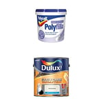 Polycell Fine Surface Filler Tub, 500 g Easycare Washable and Tough Matt (Almond White)