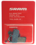 SRAM Guide/Trail/G2 Disc Brake Pads Organic Compound Steel Backed NEW