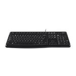 Logitech Keyboard K120 for Business tastatur USB Qwerty US International, svart