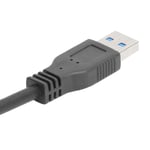 USB 3.0 To VGA Adapter Cable 1920x1080 Video Converter 5.0Gbps For Win REZ