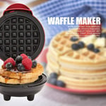Portable Mini Waffle Maker Machine For Individual Waffles H C Red