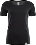 Aclima Women's LightWool 140 T-shirt Jet Black, M