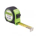 Stanley 5m/16ft HI VIZ Tape Measure With Matt 19mm Tylon Blade