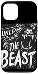 Coque pour iPhone 12/12 Pro Déclaration cool Unleash the Beast pour garçons et filles