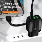 Usb 3.0 Charger Mobile Phone Wall Fast Charging Adapter B Whiteus 5.1a