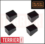 4 X Genuine Black & Decker Workmate Rubber Foot Feet Fits: Wm300 Wm301 X40000