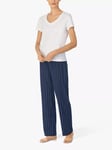 Lauren Ralph Lauren Core Stripe Cotton Pyjama Bottoms