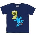 T-shirt enfant Lacoste  T-shirt  Bleu - 4 ans