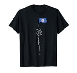 Minnesota State Flag, Minnesota Patriotic Signature Flag T-Shirt