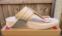 Ladies FitFlop WalkstarToe Post Flip Flop Sandals Platino UK 9 Fitflop SALE BNIB