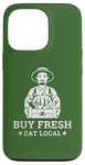 Coque pour iPhone 13 Pro Apple Farmer Farmers Market Acheter Fresh Eat Local Apple Farmer