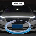 Scan Start LED Bil Motorhuv Ljusremsa Auto Motorhuv Guide Dekorativ Ambient Lampa Bil Körljus 1.8m white