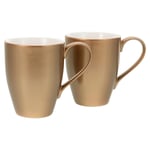 SET MED KOPPAR Golden Day white 2 delar 