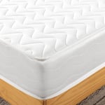 Zinus ValueComfort Matelas Double à Ressorts Bonnel 135x190 cm Hauteur Matelas 20 cm Matelas fermeté Moyenne