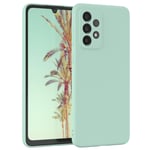 For Samsung Galaxy A33 5G Phone Case Silicone Cover Protection Mint Green