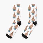 Chaussettes Taille Unique Trisha Paytas King Tut Tik Tok Nouveauté Fantaisie Motif Fou Équipage Décontracté Pour Hommes Femmes