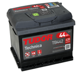 Startbatteri Tudor TB442 Technica 44 Ah