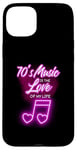 iPhone 15 Plus 70's Music Is The Love Of My Life Melody Case