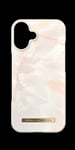 Ideal of Sweden iPhone 16 Plus Fashion Cover - Rose Pearl Marble