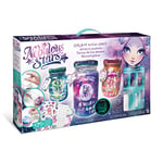 Kit Créatif Jarres à Souhaits Nebulia Nebulous Stars - avec Poudre Pailletée, rubans et Peinture Phosphorescente - Atelier Loisir Créatif et Activité Manuelle pour Enfant à partir de 7 ans