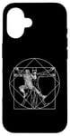 iPhone 16 Rock Climber Vitruvian Human Bolder Bouldering Case