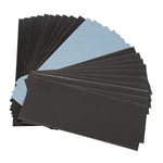 Assorted Grit Sandpaper Sheets 1200-5000, 30 Pack, 23x9cm Wet & Dry