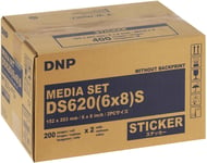 DNP Papier Thermique pour DS 620 - 15 x 20cm Sticker 400 Pho