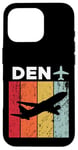 Coque pour iPhone 16 Pro Aéroport DEN Denver