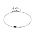 Spirit Icons Lucky Bracelet Blue sterling silver Armband Med Zirconia