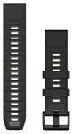 Garmin 010-13392-00 QuickFitÂ® 22 Bands, Black/Pebble Watch