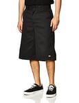 Dickies Men's 13-Inch Multi-Use Pocket Work Workwear Shorts, Black, W40