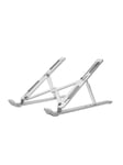 Desire2 Foldable Laptop Stand X shaped Aluminium Silver