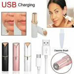 Flawless Facial Hair Remover USB Uppladdningsbar 18k guldpläterad resultat som Jml Black