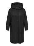 ONLY Carmakoma Manteau Manteaux Capuche Black 44 Black 44