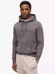 Superdry Core Logo City Hoodie, Rock Dark Grey