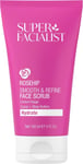 Super Facialist Rosehip Hydrate, Brighten & Refine Face Scrub - Delicate Cleans