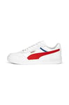 PUMA Mixte Court Ultra Basket, Blanc pour Tous Les Temps Rouge Gold, 47 EU