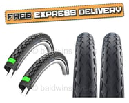 PAIR SCHWALBE MARATHON 20 x 1.75 Greenguard Folding Traditional Bike TYRES