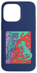 Coque pour iPhone 14 Pro Max T-Rex Rock Climbing Dino Bouldering